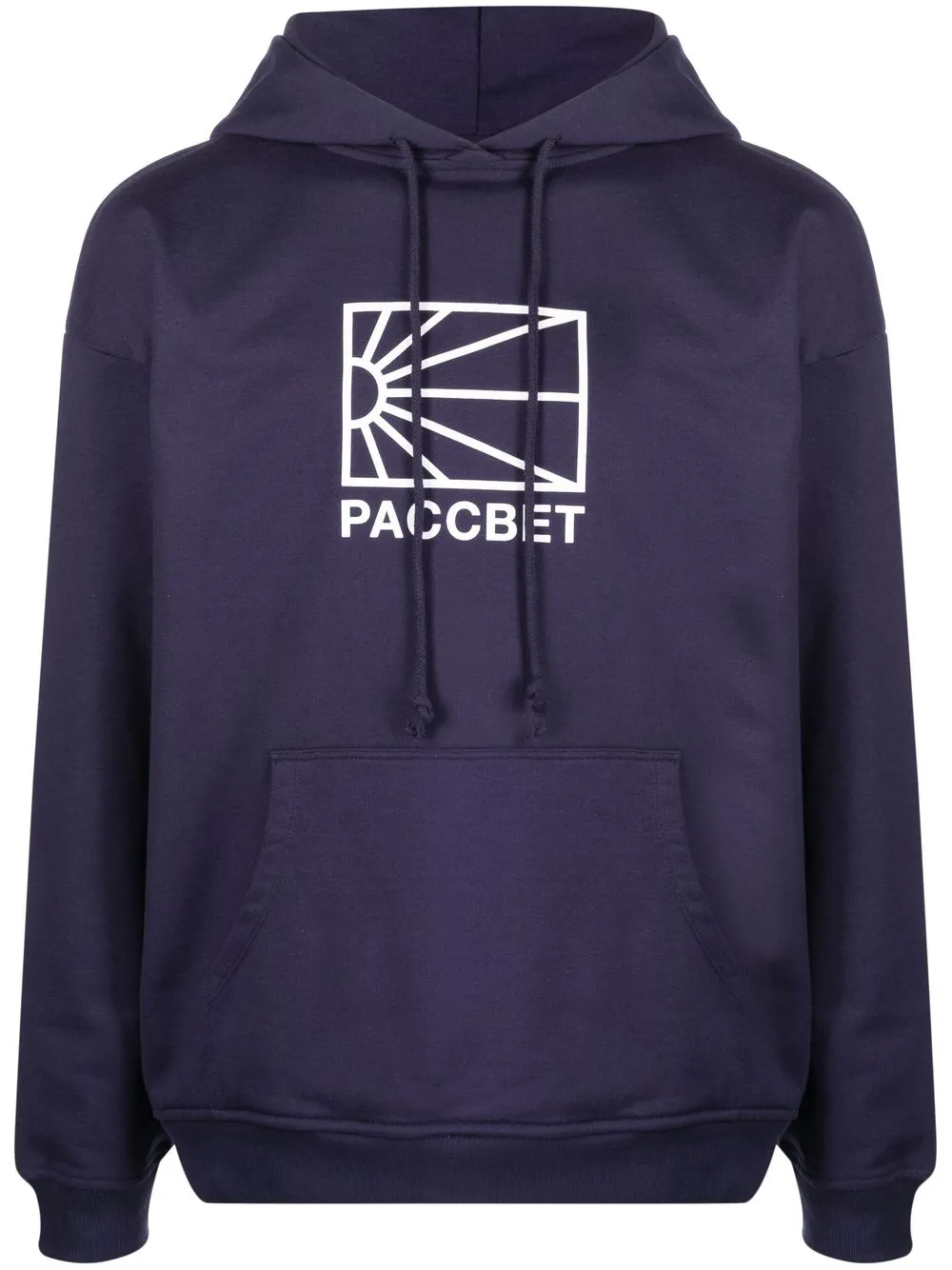 

PACCBET hoodie con logo estampado - Azul