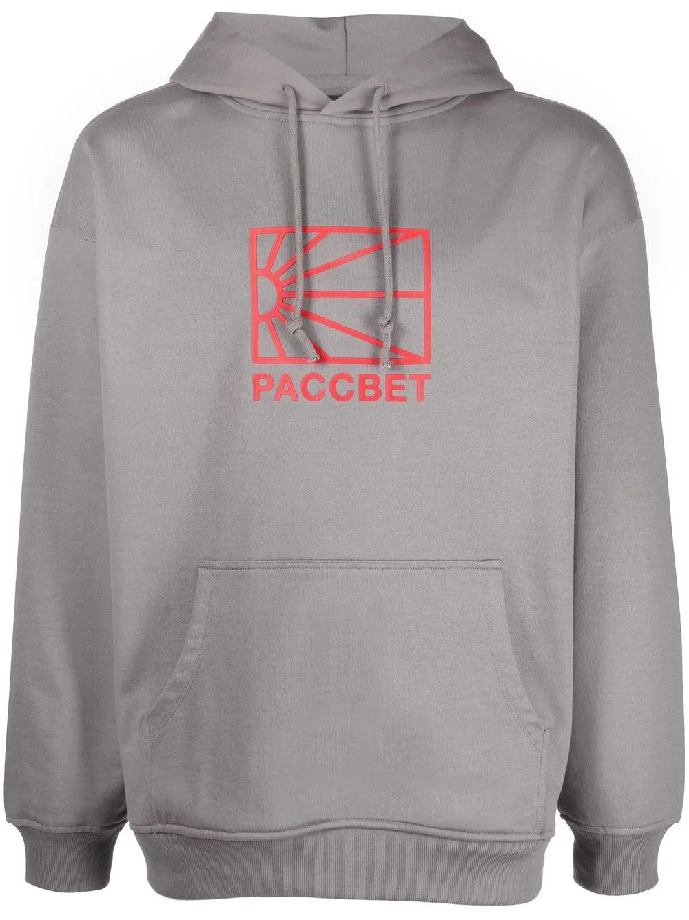 

PACCBET hoodie con logo estampado - Gris