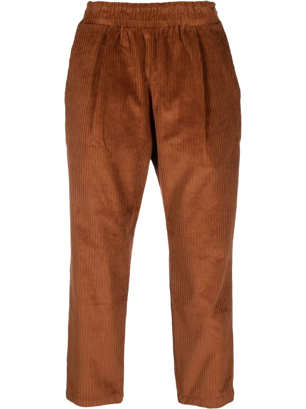 

Family First corduroy cropped trousers - Brown