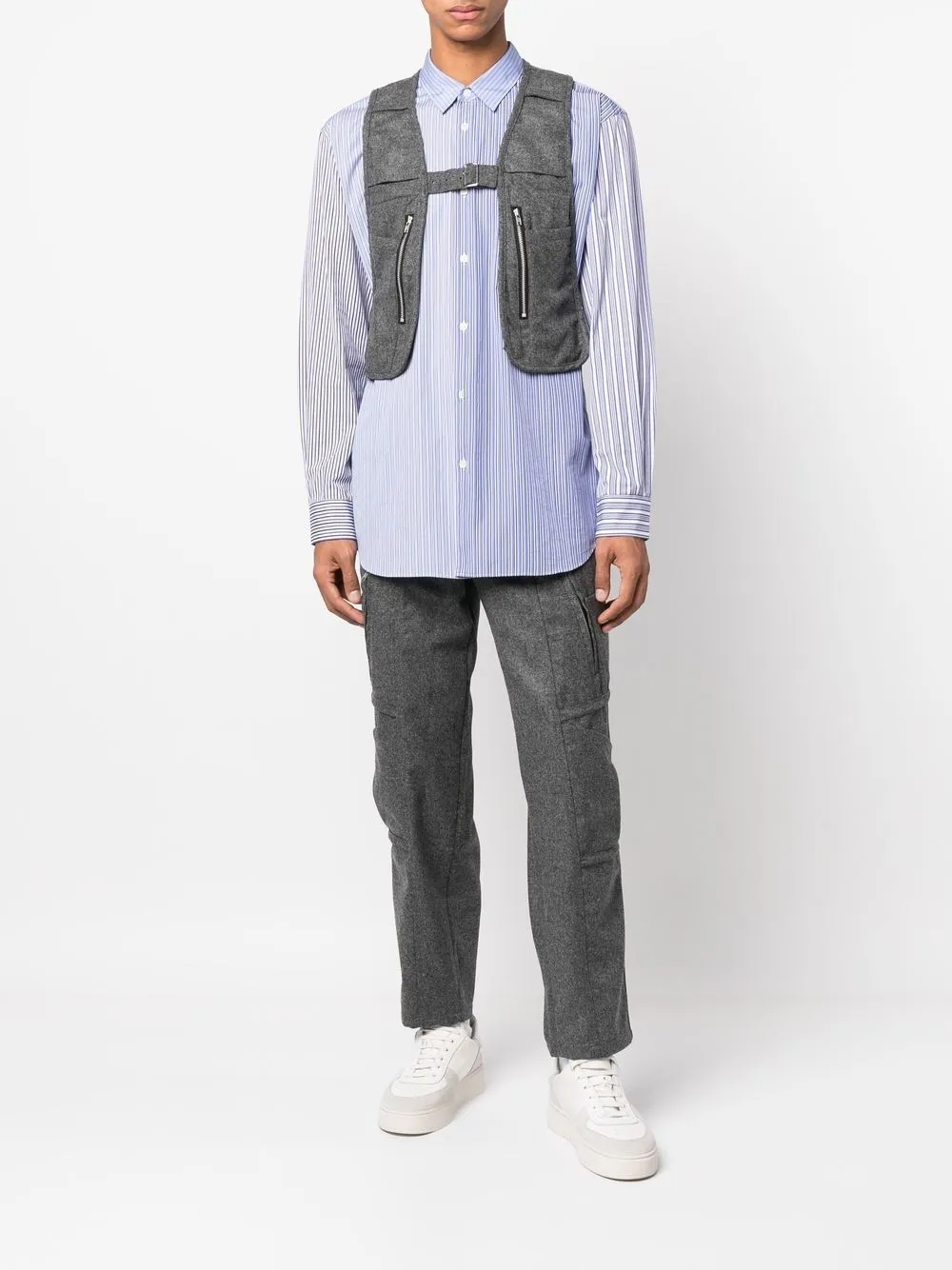 

Comme Des Garçons Shirt pantalones cargo - Gris