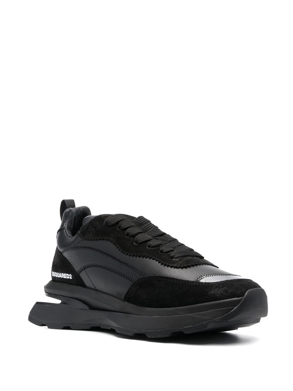 Dsquared2 logo-print lace-up Sneakers - Farfetch