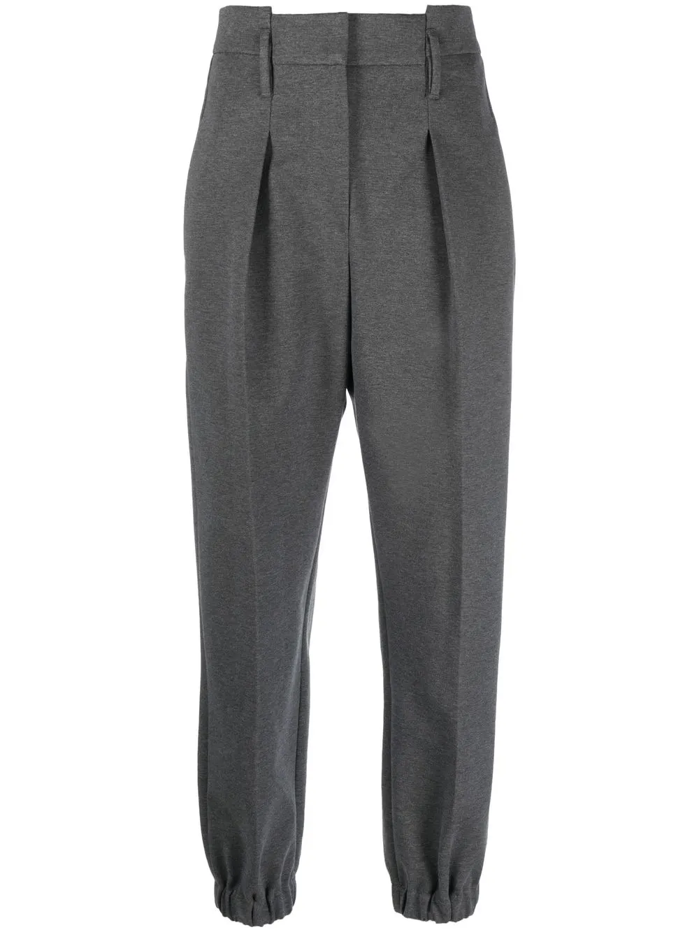 

Brunello Cucinelli pantalones drop crotch - Gris