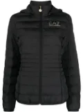 Ea7 Emporio Armani Core hooded puffer jacket - Black