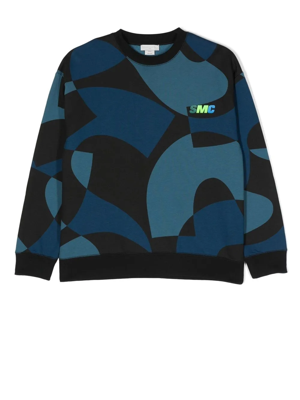 

Stella McCartney Kids abstract-print long-sleeve sweatshirt - Black