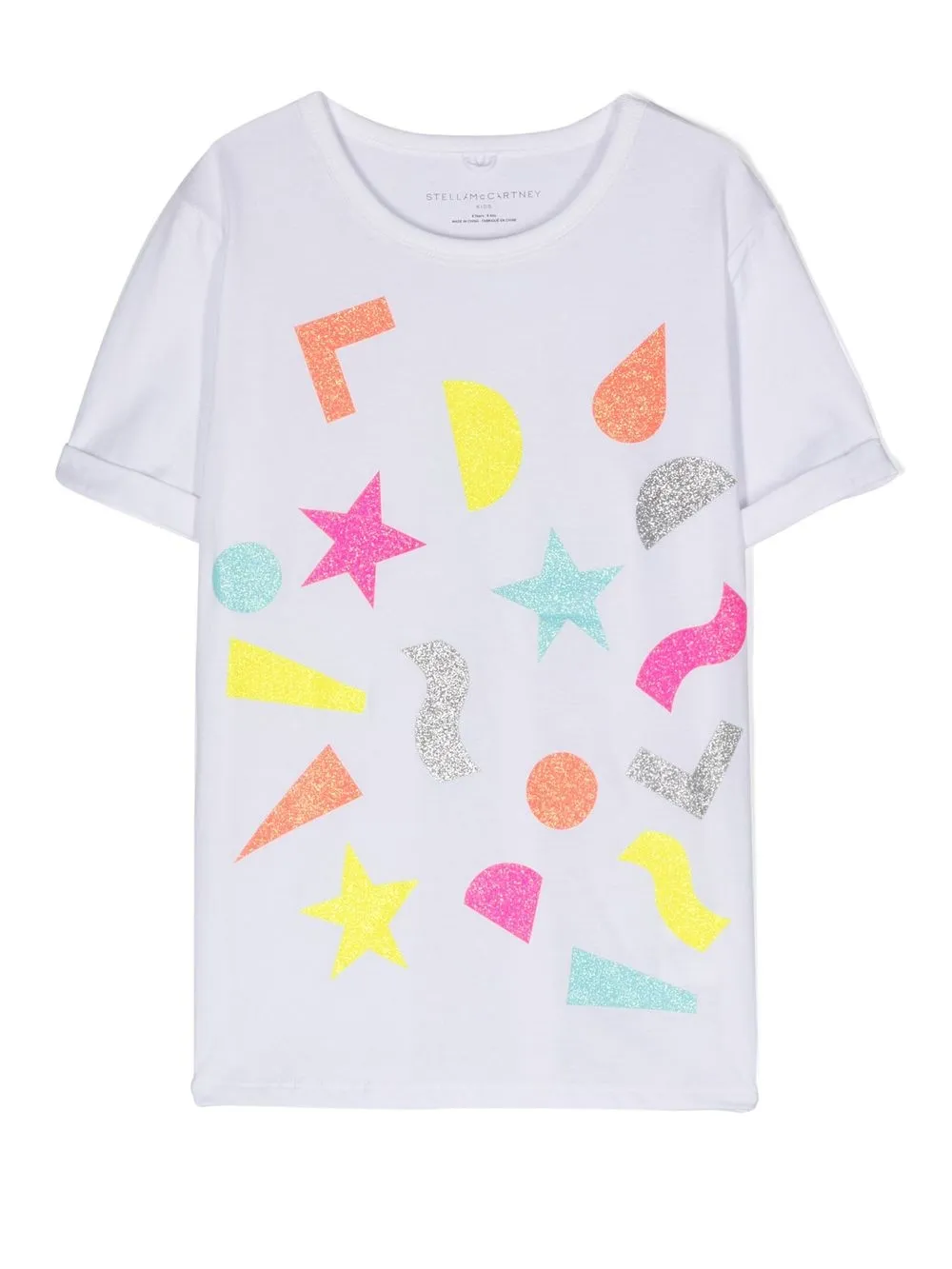 

Stella McCartney Kids graphic-print short-sleeve T-shirt - Yellow