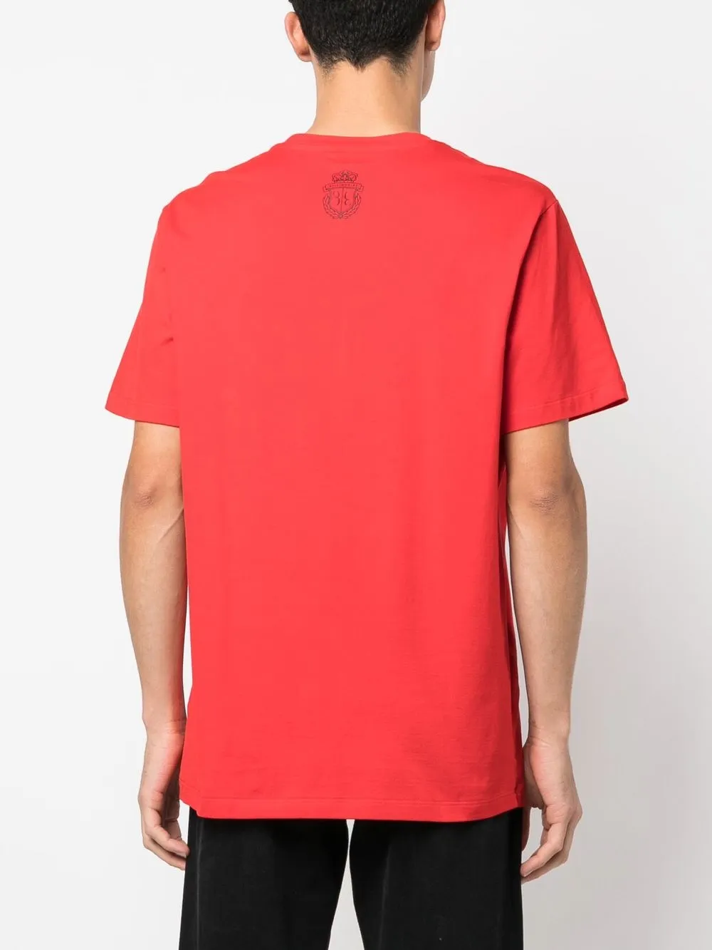 Billionaire T-shirt Mit Grafischem Print In Red