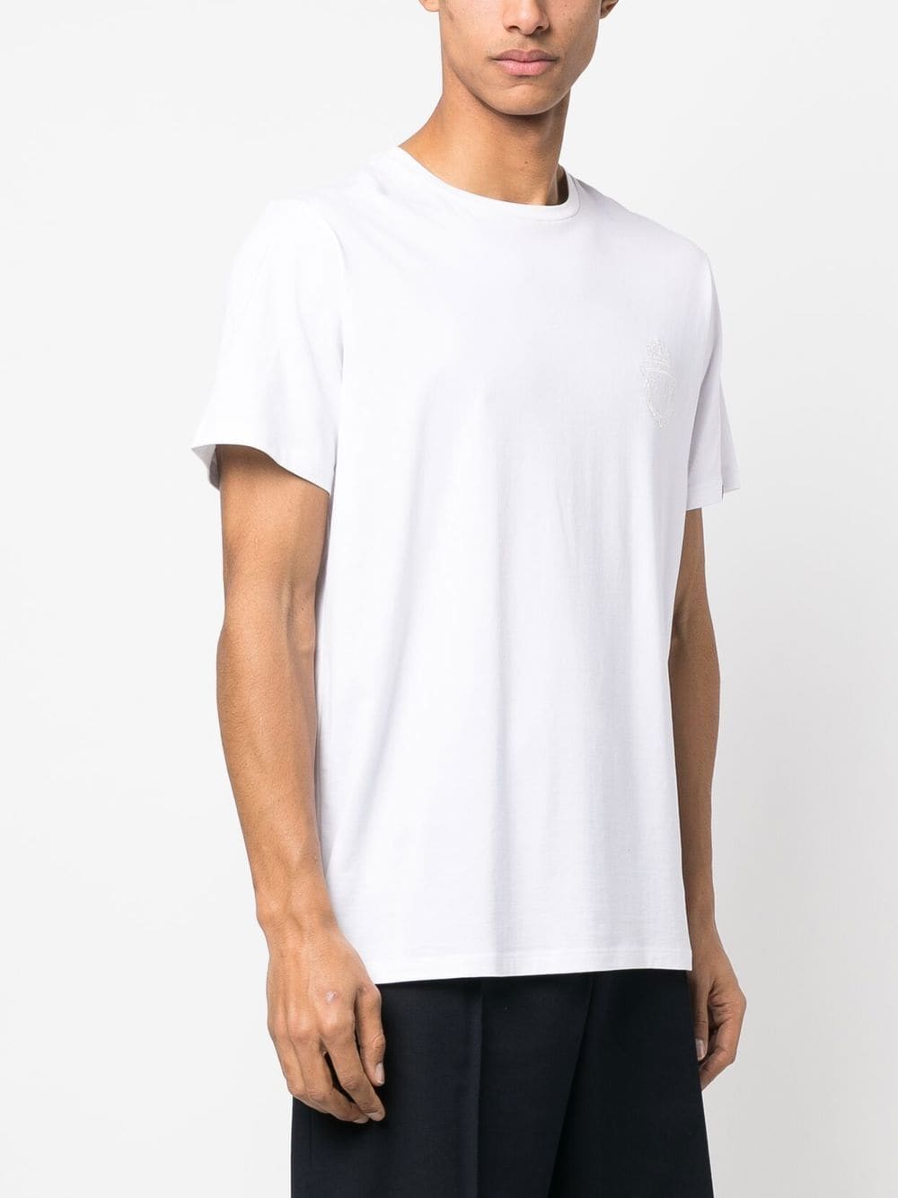 Shop Billionaire Maco Short-sleeve T-shirt In White