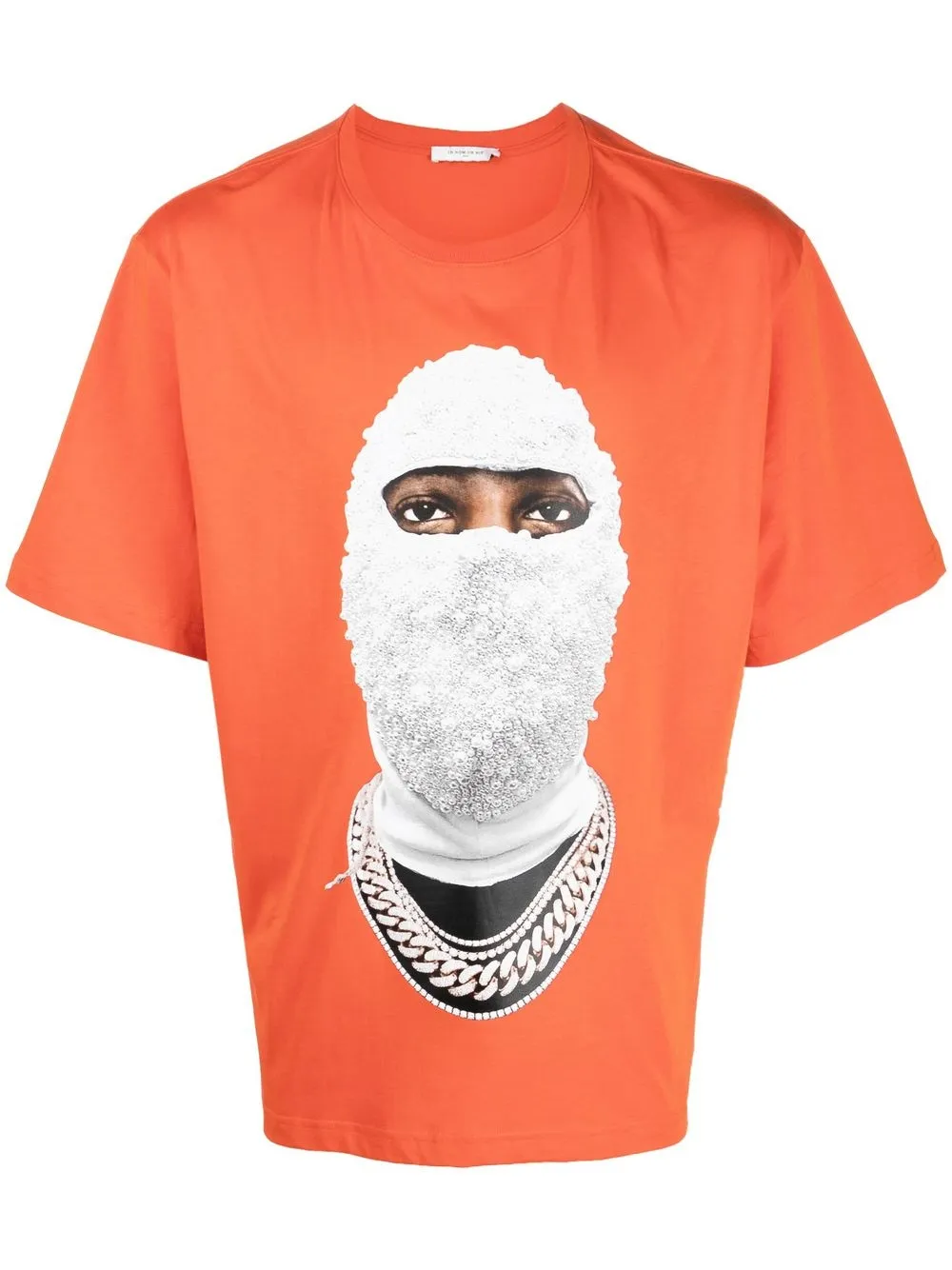 

Ih Nom Uh Nit playera con pasamontañas estampado - Naranja