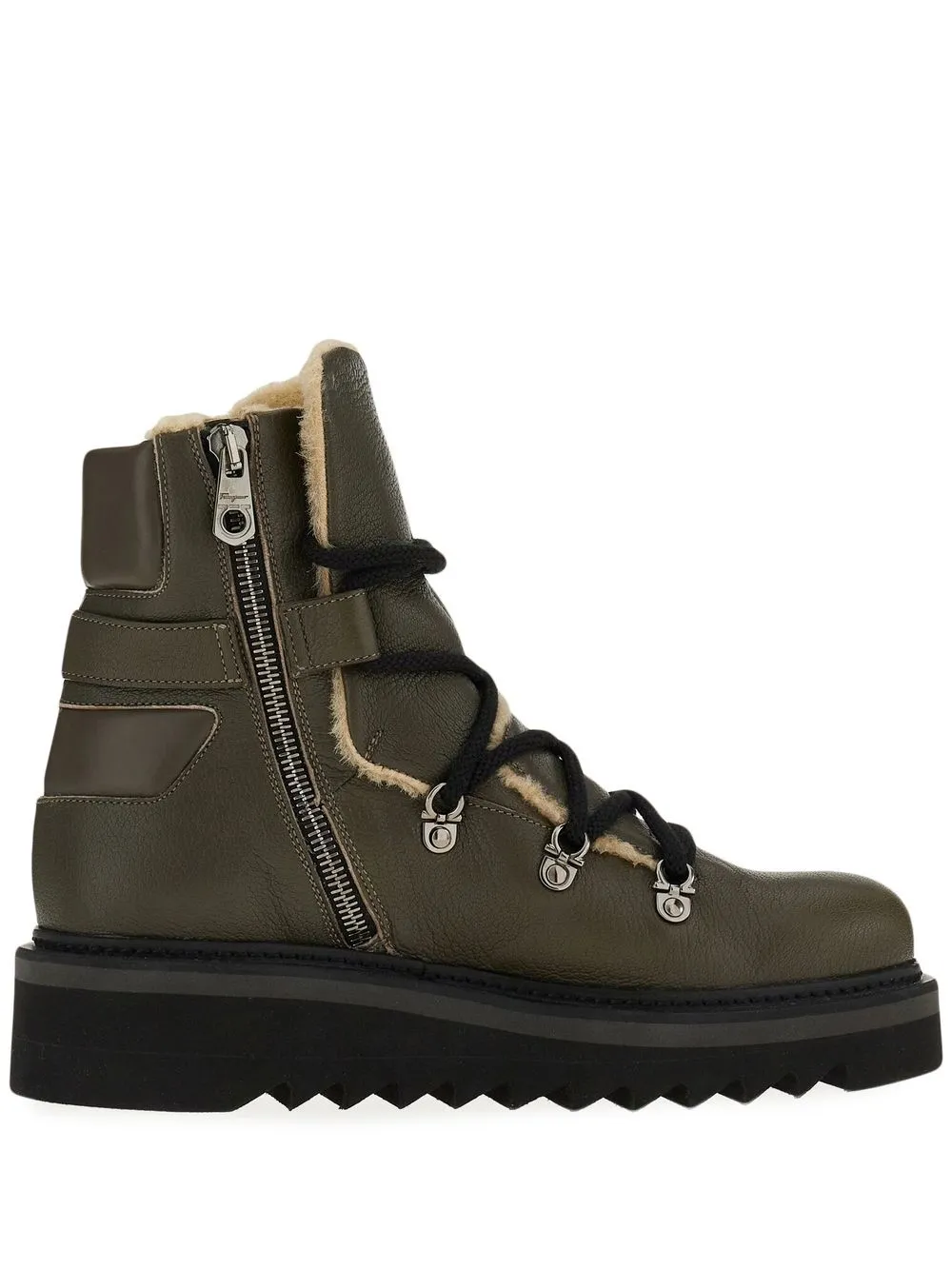 Ferragamo lace-up Hiking Boots | Brown | FARFETCH