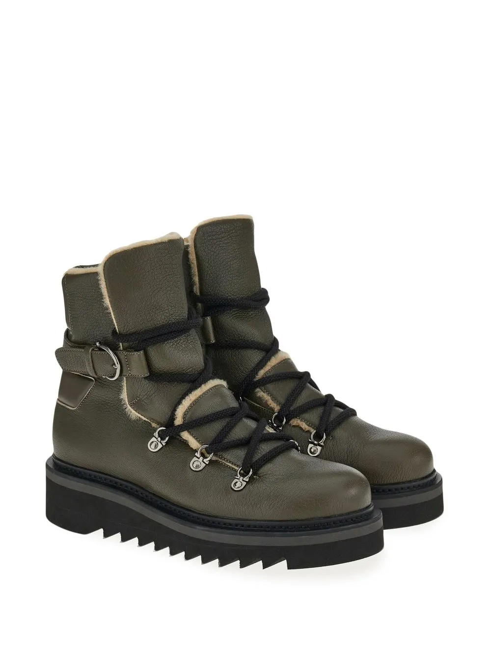 Ferragamo lace-up hiking boots | Ankle Boots | Image 2