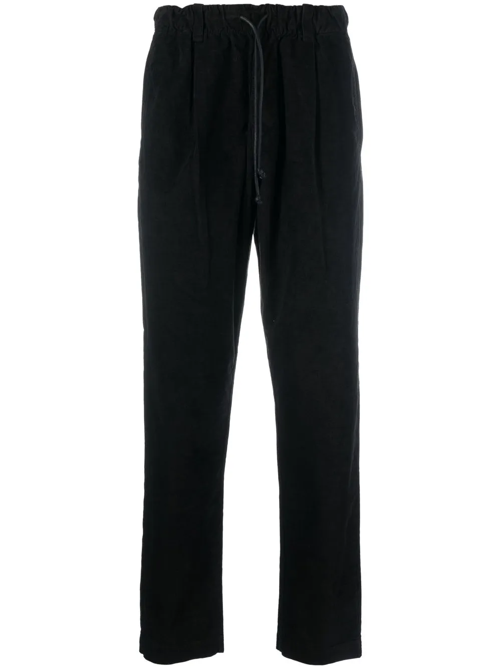 

Transit drawstring straight-leg trousers - Black