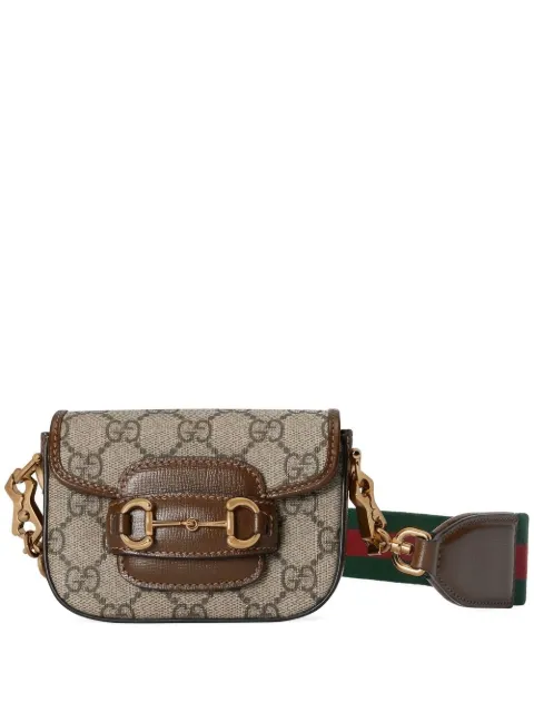 Gucci محفظة بحلية معدنية 1955 وحمالة