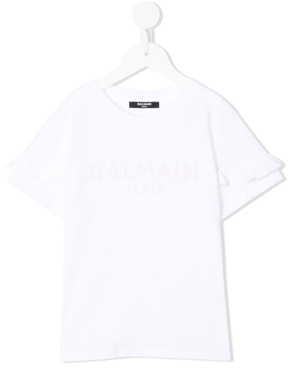 

Balmain Kids crew neck cotton T-shirt - White