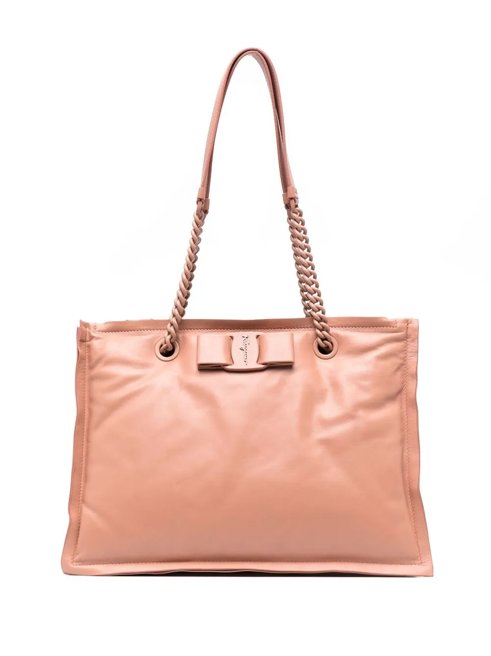 

Salvatore Ferragamo bolsa de hombro con detalle de moño - NEW BLUSH