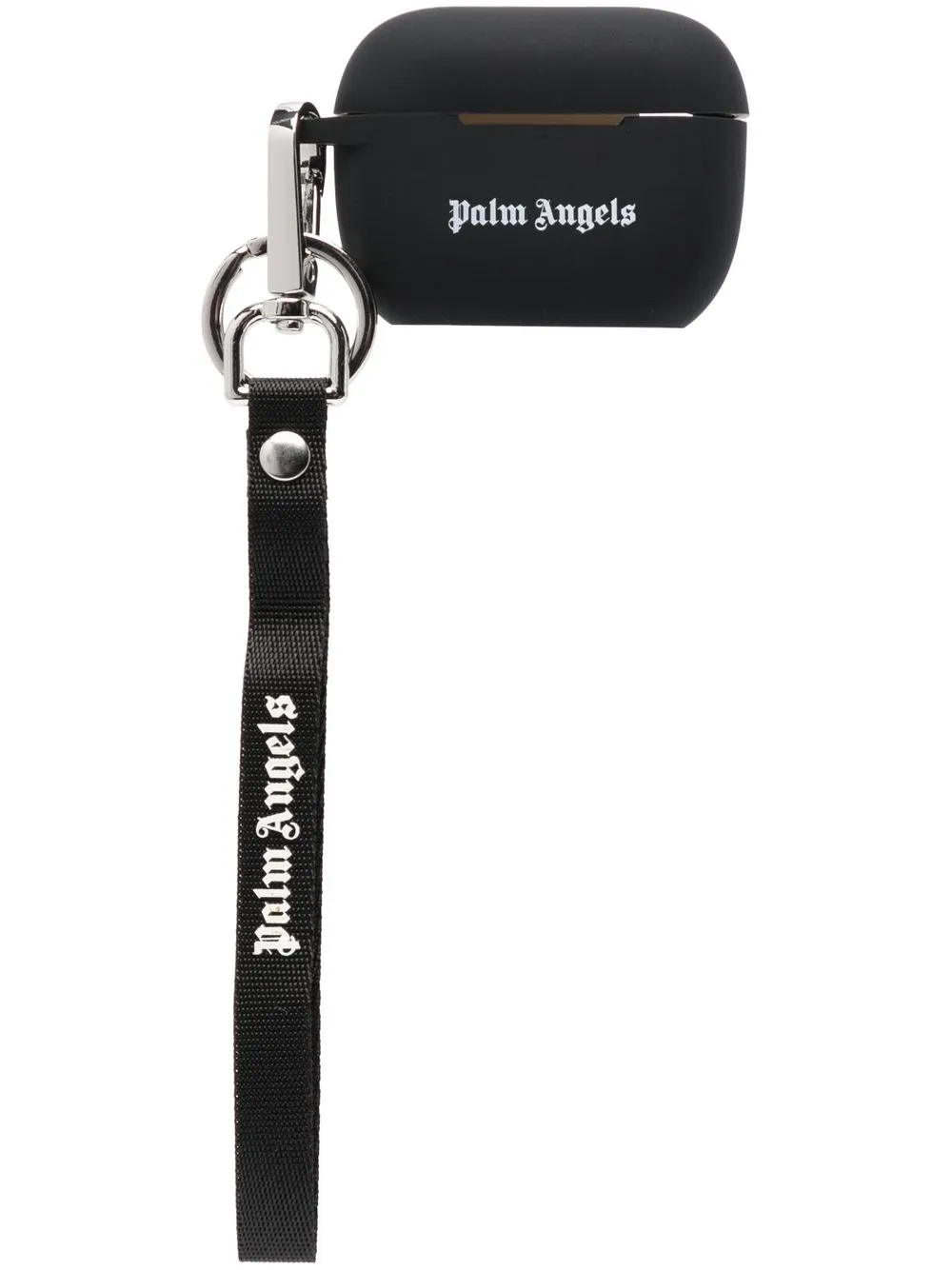 

Palm Angels funda para AirPods con logo estampado - Negro