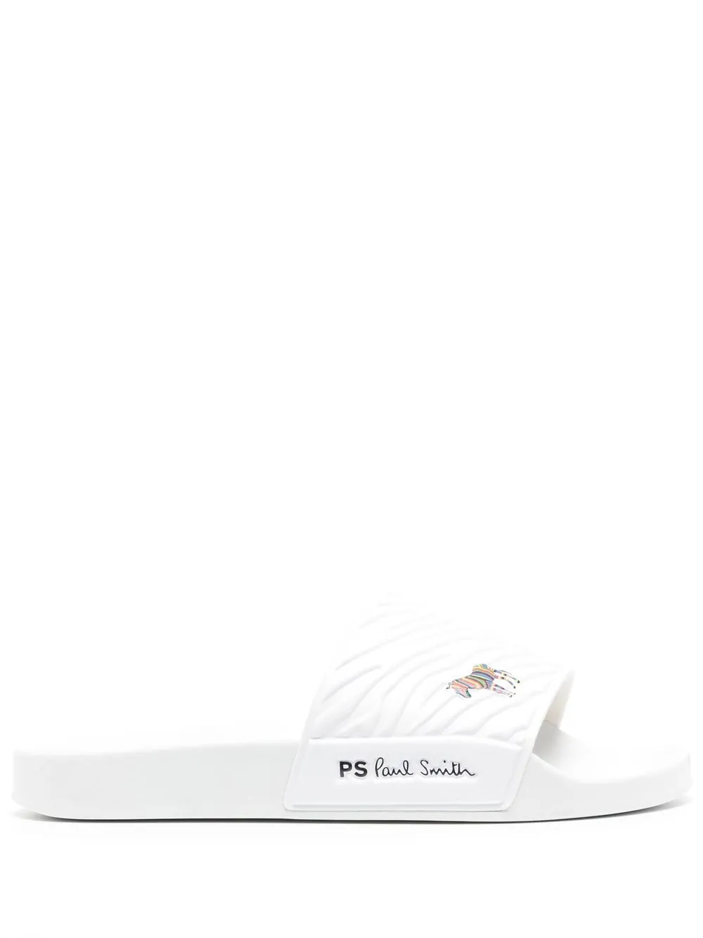 

Paul Smith flip flops con logo - Blanco