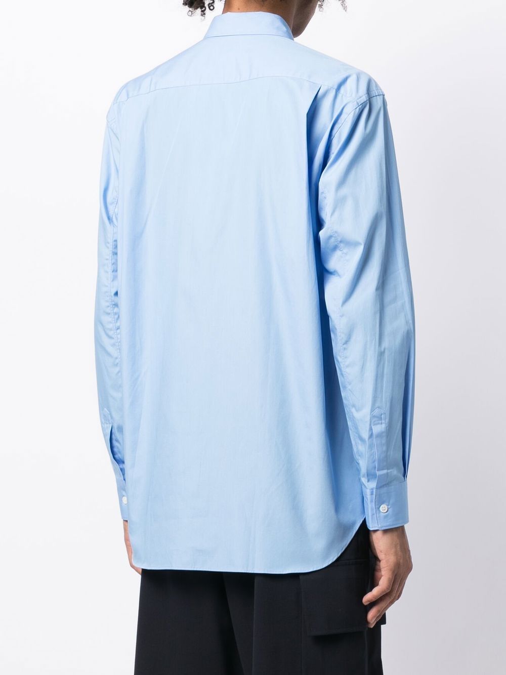 Comme Des Garcons Shirt cut-out ring-detail shirt Men