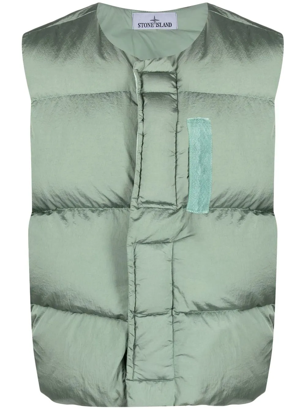 

Stone Island G1019 padded-design gilet - Green