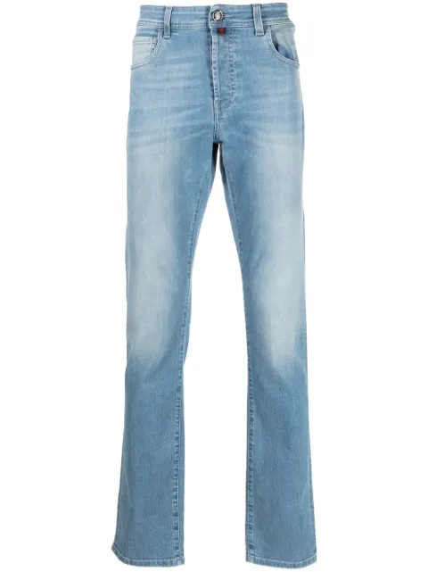 Billionaire jeans rectos con logo bordado