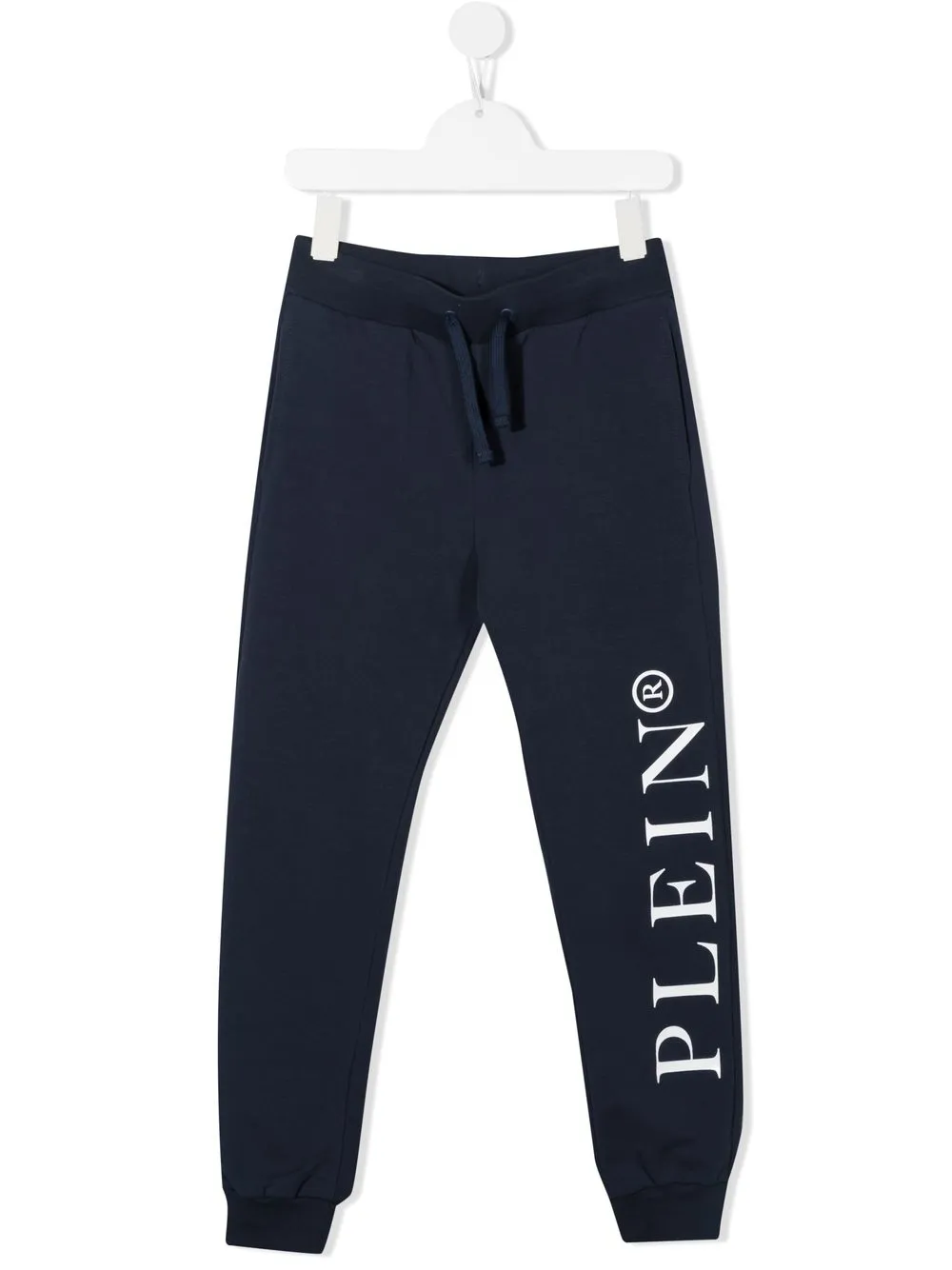 

Philipp Plein Junior pants con logo estampado - Azul