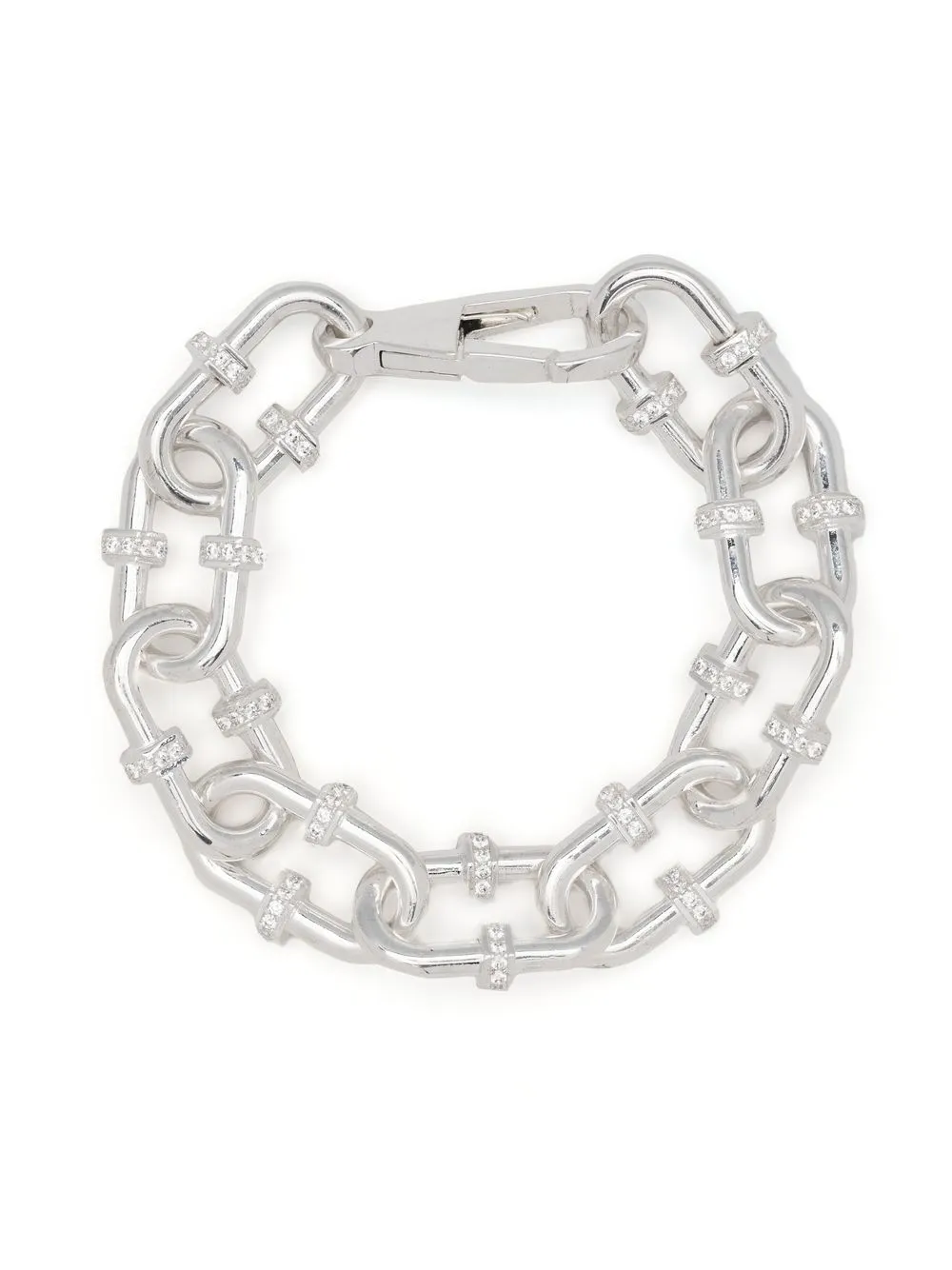 

Hatton Labs pulsera de cadena en plata de ley - Plateado