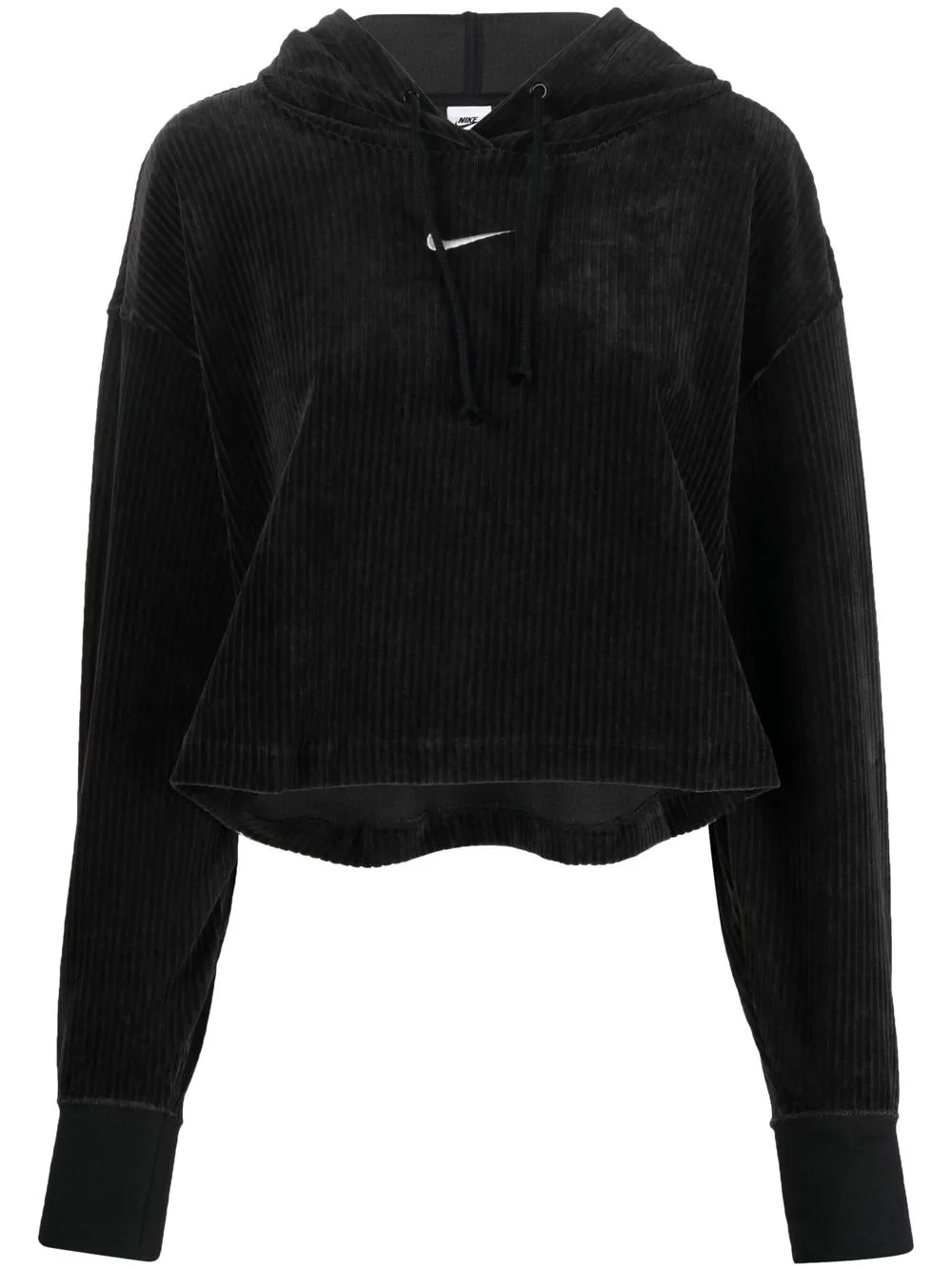 

Nike hoodie con logo bordado - Negro