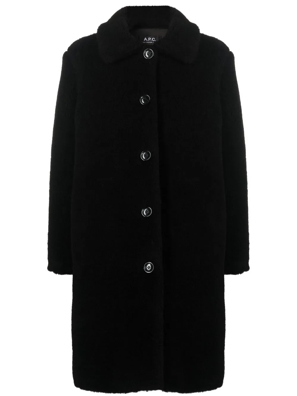 

A.P.C. abrigo midi Katerine - Negro