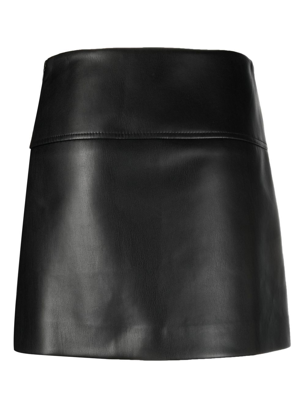 ERMANNO FIRENZE faux-leather A-line Skirt - Farfetch
