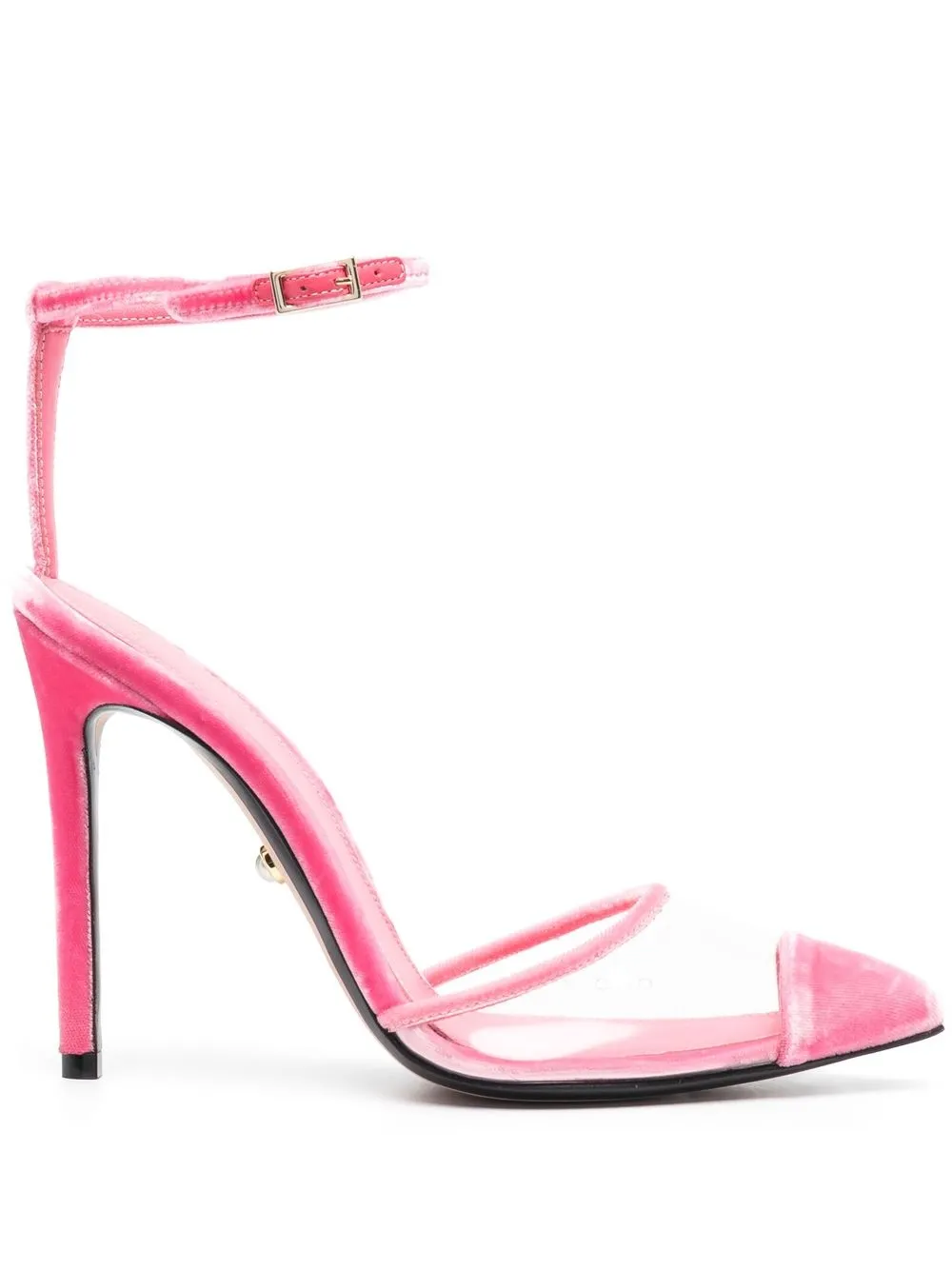 

Alevì 120mm buckle-fastening heeled pumps - Pink