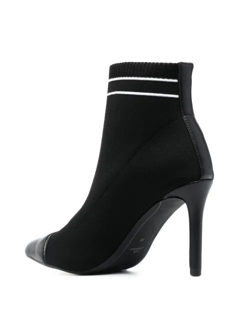 Karl Lagerfeld 95mm heeled pointed boots KL31352K00 - 2
