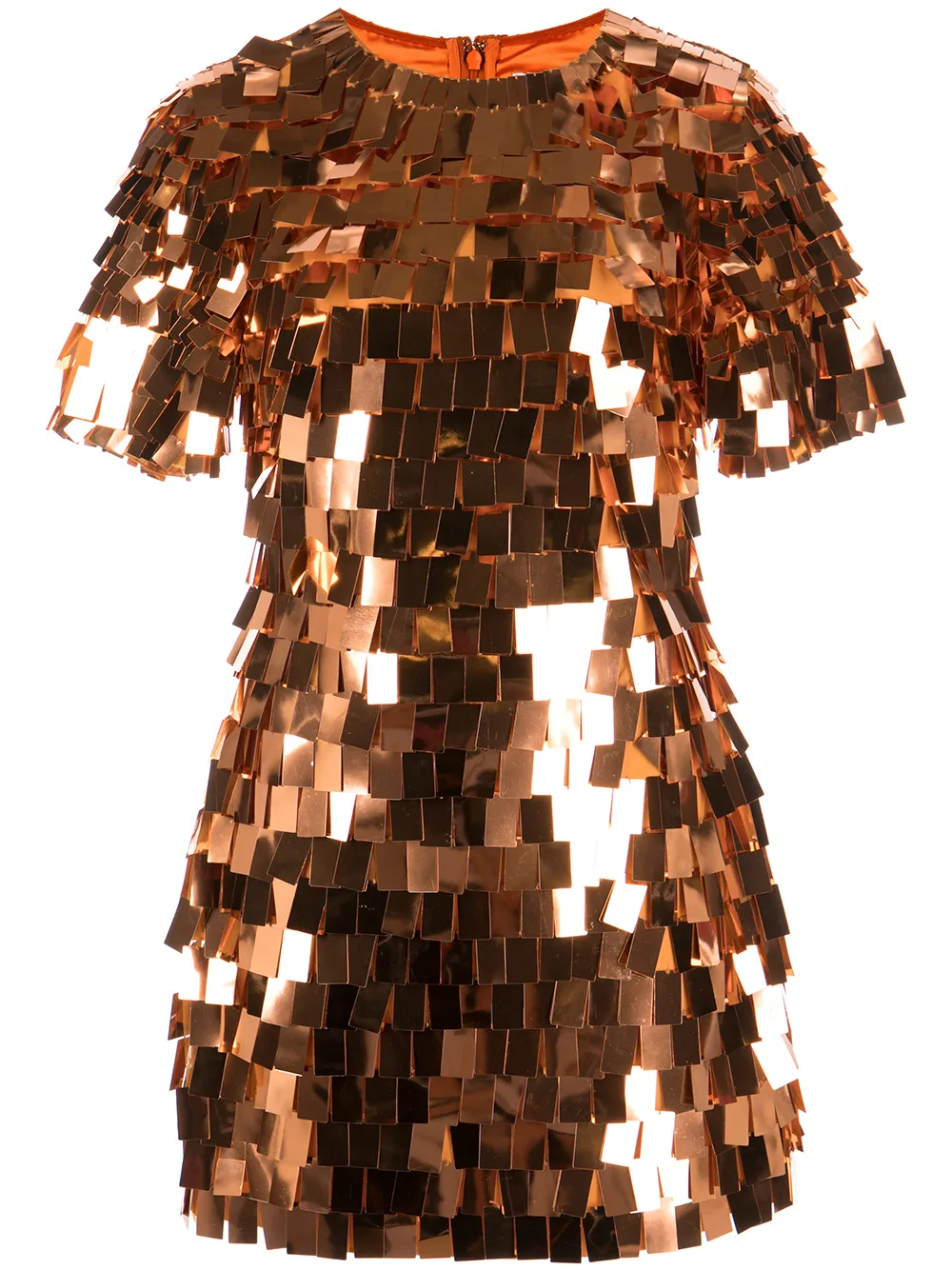 

Simkhai Vivienne sequinned mini dress - Brown