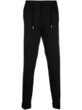 Billionaire embroidered-logo jogging trousers - Black