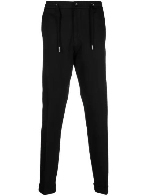 Billionaire embroidered-logo jogging trousers