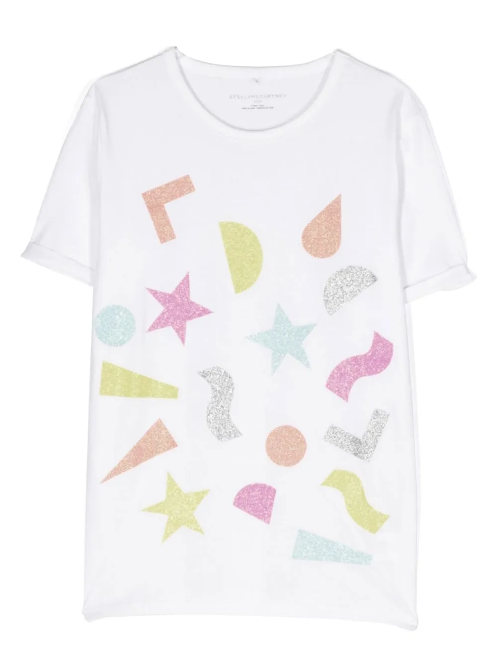 

Stella McCartney Kids graphic-print short-sleeve T-shirt - White