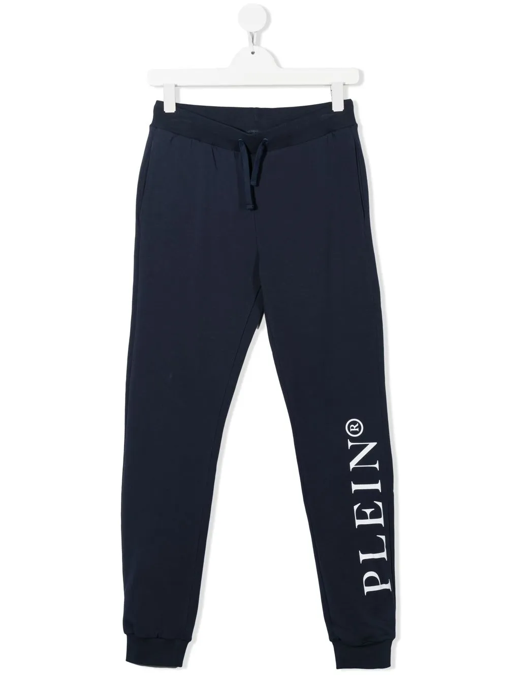 

Philipp Plein Junior pants con logo estampado - Azul