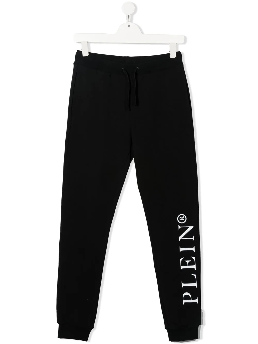 

Philipp Plein Junior TEEN logo-print track pants - Black