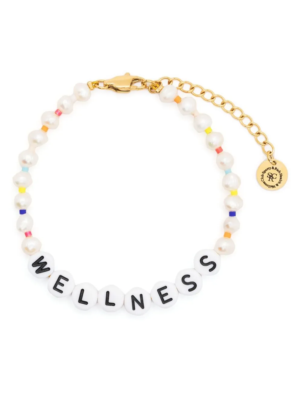 

Sporty & Rich pulsera Wellne - Blanco