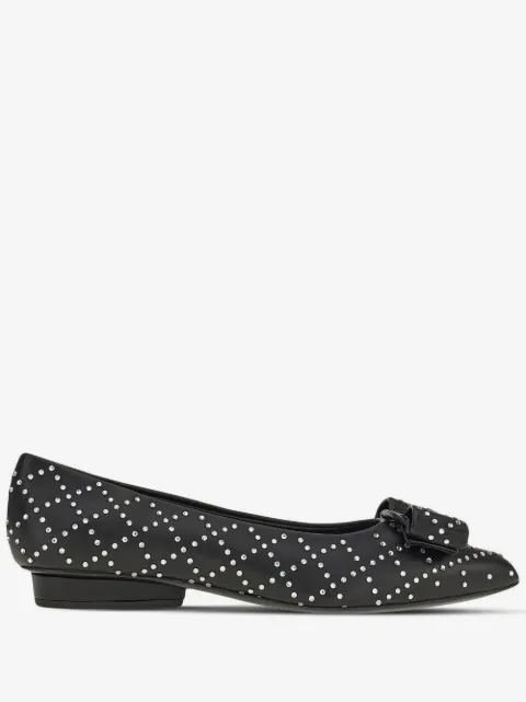 Ferragamo ballerines Viva à ornements strassés