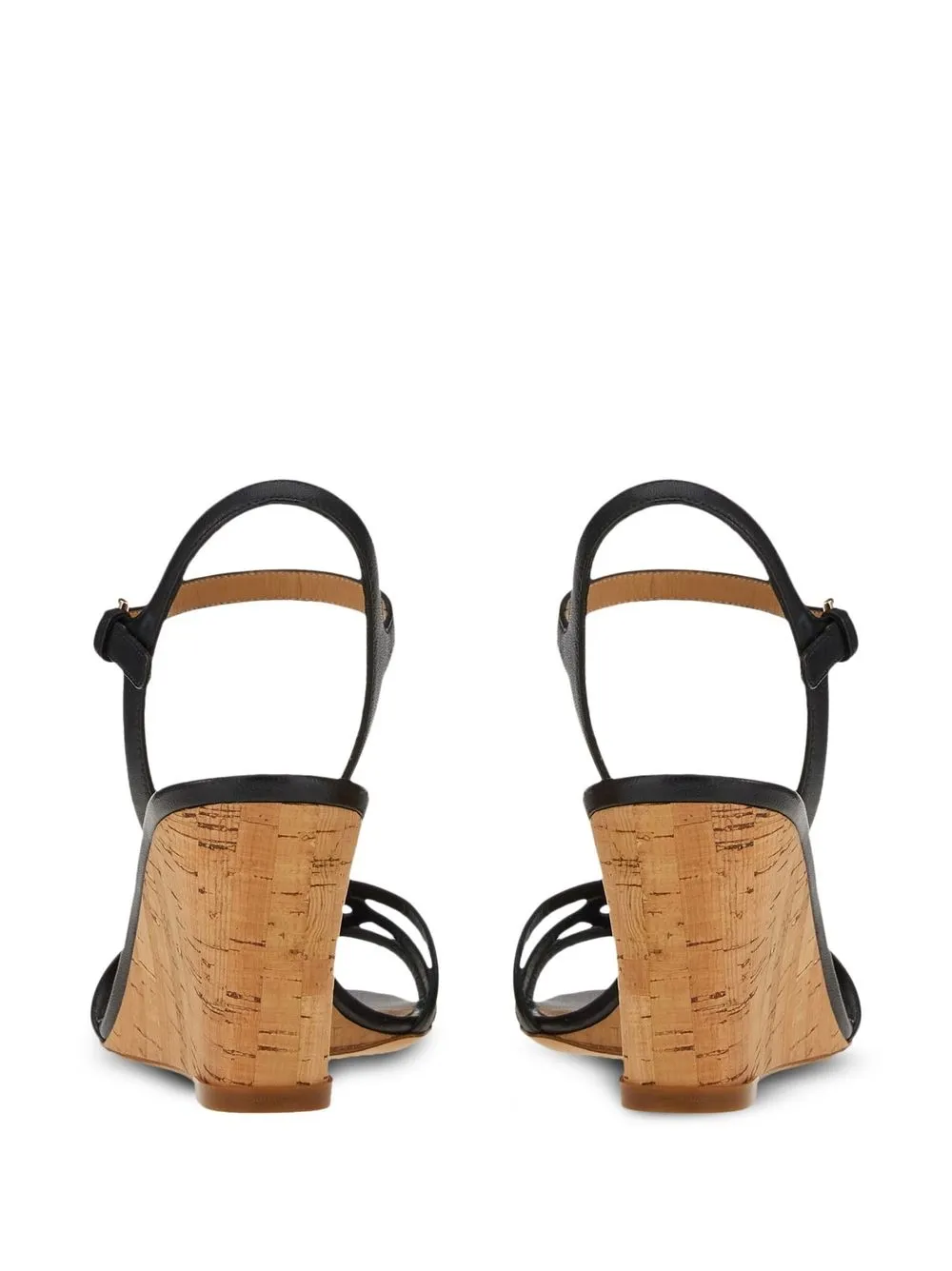 Ferragamo Gancini 70mm wedge sandals | Sandals | Image 3