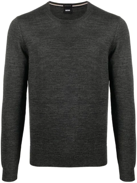 BOSS crew neck pullover sweater