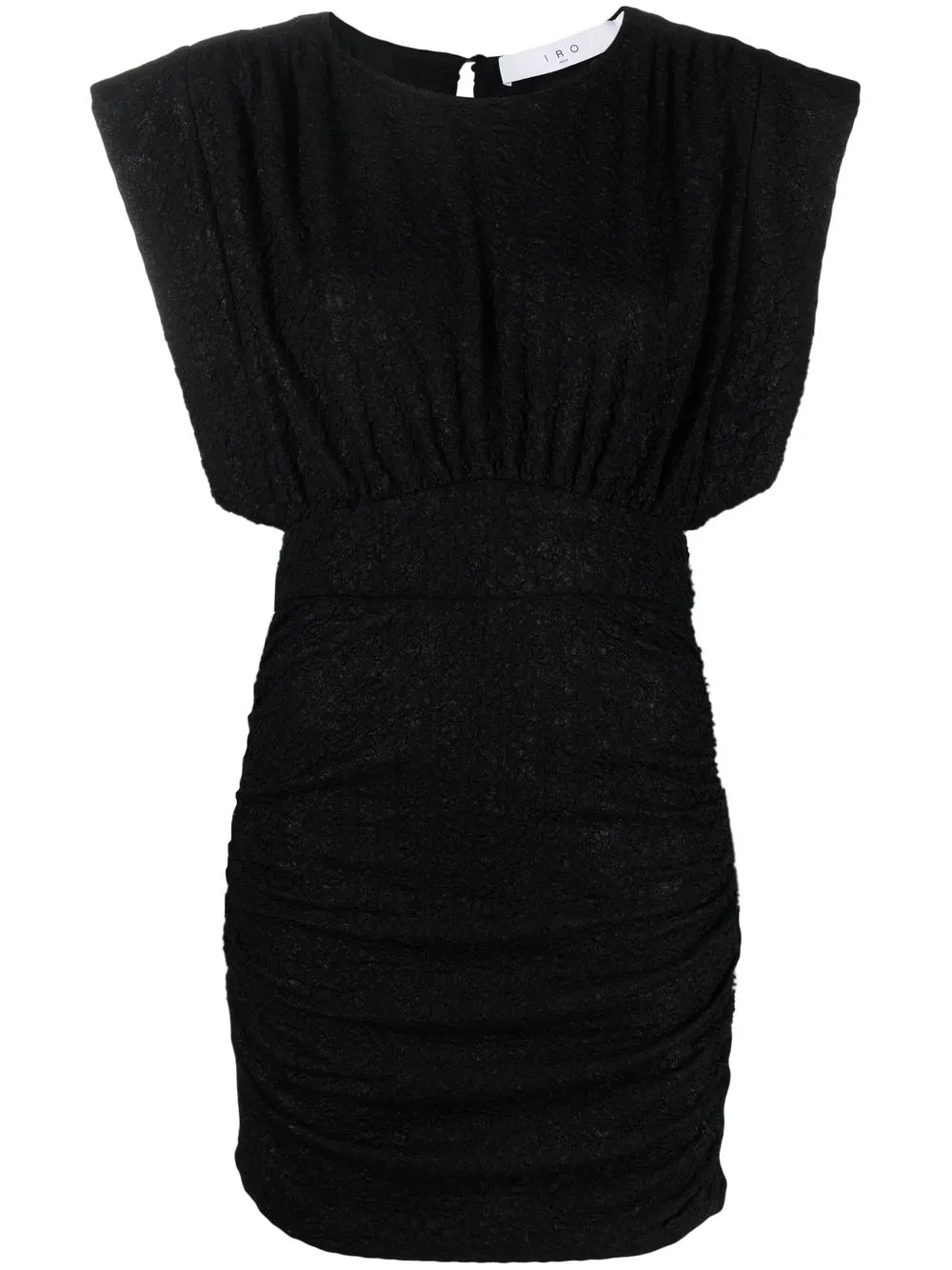 

IRO Cory short-sleeved mini dress - Black