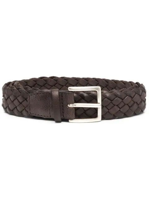 Orciani interwoven-design belt