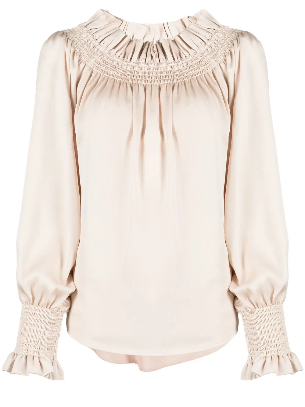 

See by Chloé off-shoulder long-sleeve blouse - Pink