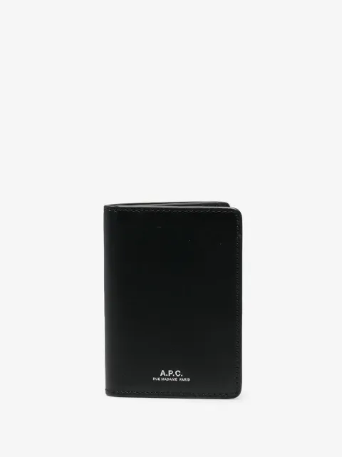 A.P.C. Stefan leather card colder