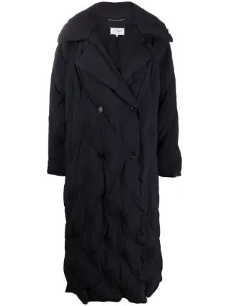 美品maison margiela padded coat パテッドコート42 Maison Margiela Padded double-breasted Coat | Black | FARFETCH AO