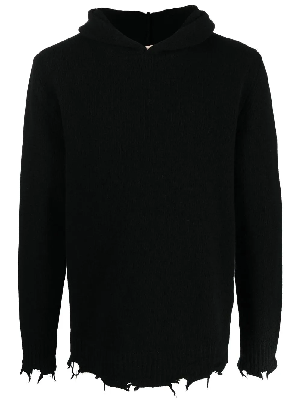 

Giorgio Brato hoodie con efecto envejecido - Negro