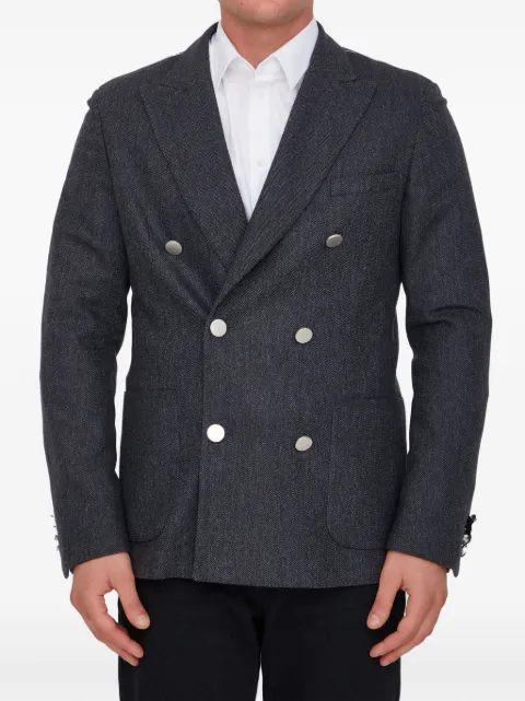 Tonello blazer con doble botonadura