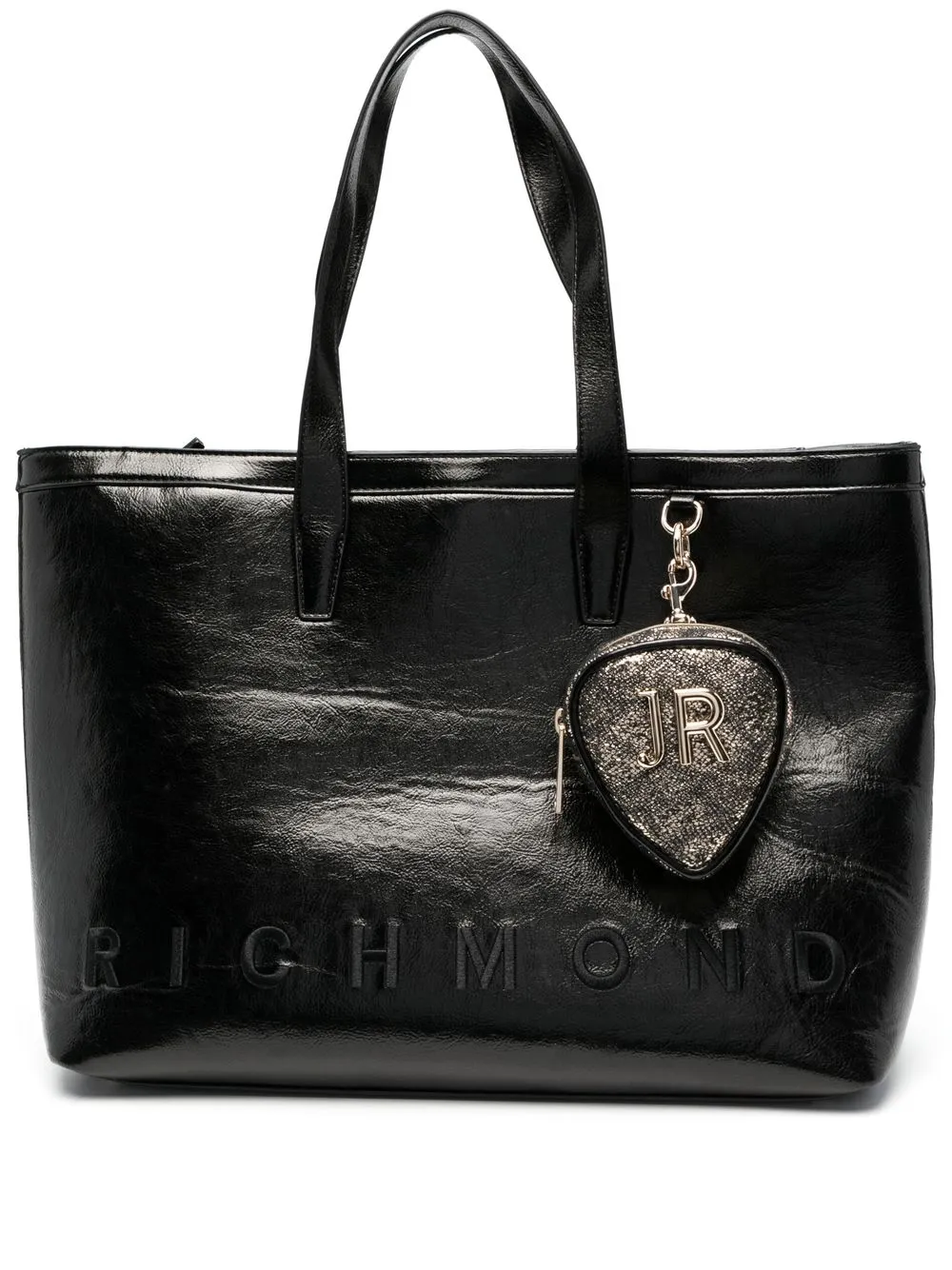 

John Richmond embroidered-logo tote bag - Black