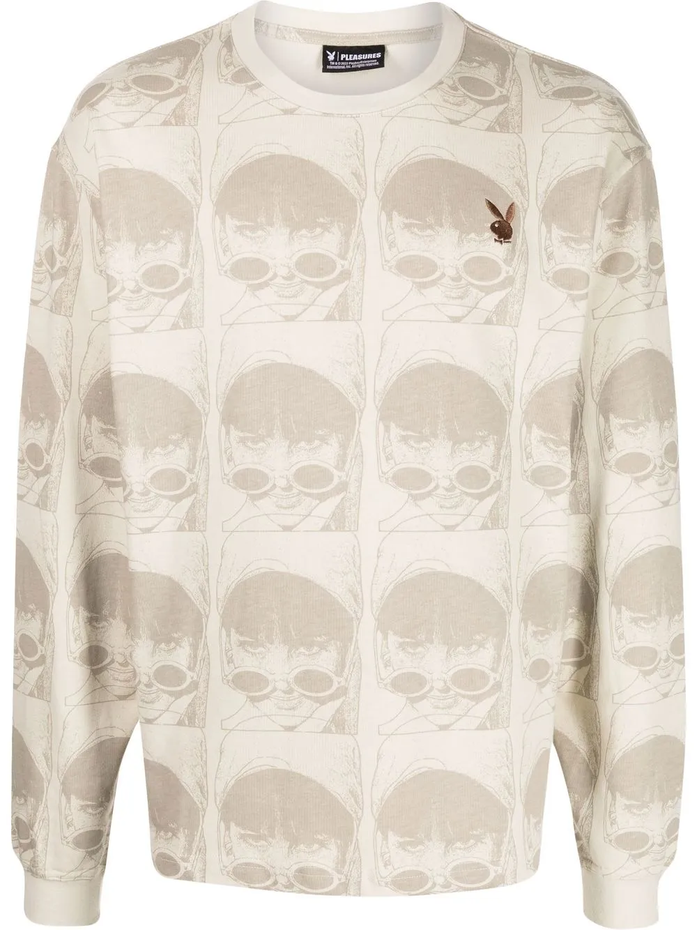 

Pleasures Playmate cotton sweatshirt - Brown