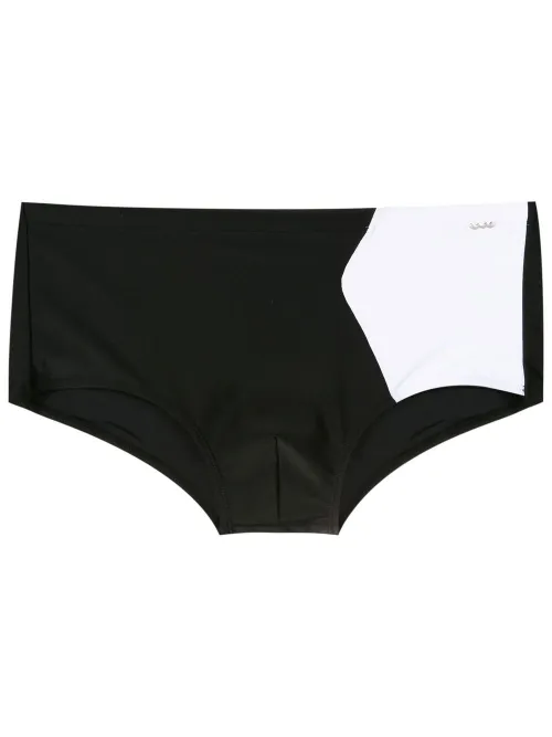 Short de bain à design bicolore - Amir Slama - Modalova
